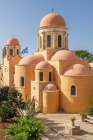 Greece, Crete, Akrotiri. Agia Triada (Holy Trinity) Monastery. Art Print